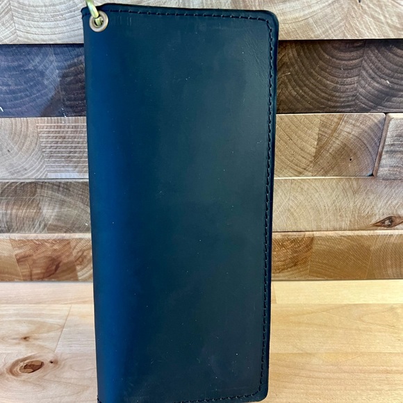 ❌ SOLD ❌ Handmade leather travel passport wristlet wallet. Brand new. - Picture 2 of 4